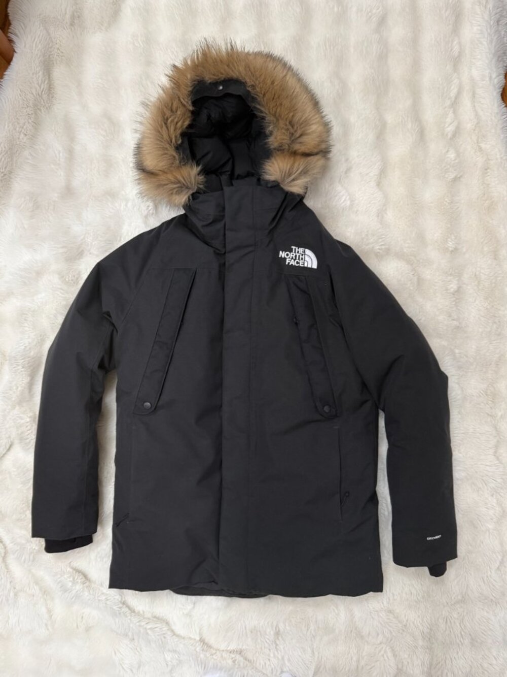 The North Face Mens Outerboroughs Parka Jacket Black Size Small